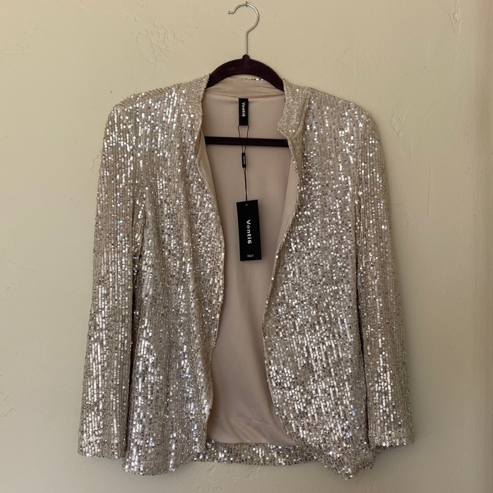 Sequin blazer